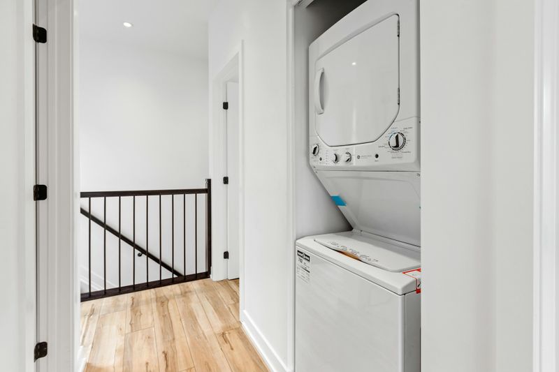 a washing machine and a dryer